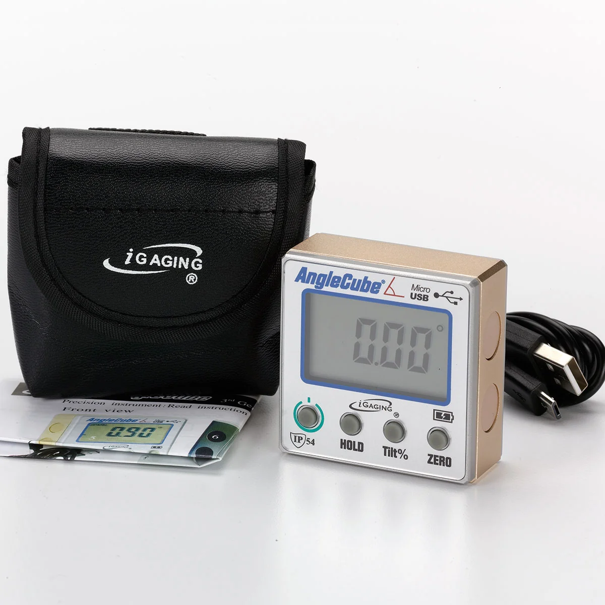 AngleCube - Digital Angle Finder / Gauge (iGaging Gen 3 Angle Cube) - Image 3